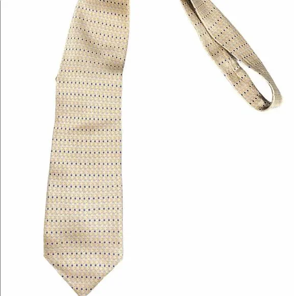 Men's NEO Bill Blass Chinese Silk Neck Tie - Picture 2 of 7